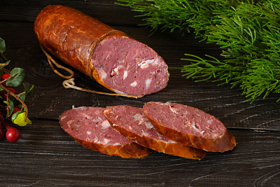 Превью Semi-smoked roe deer sausage