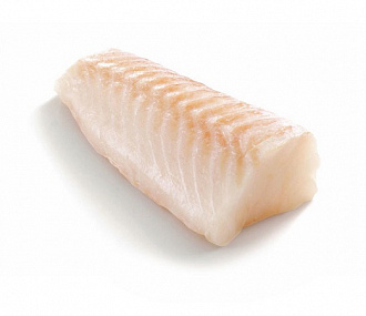 Portioned cod fillet Loyn 700+ (without skin, without bone)