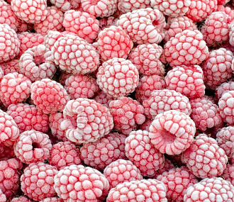 Quick-frozen raspberries 300 g