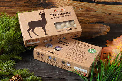 Превью Roe deer dumplings with thyme 500 г.