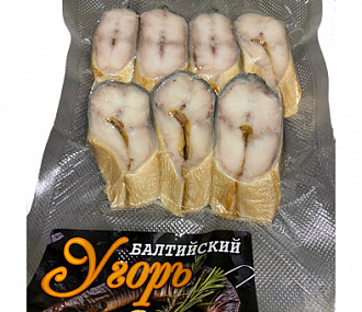 Baltic Hot smoked eel sliced ​​100g premium